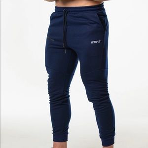 ECHT workout joggers gray navy blue